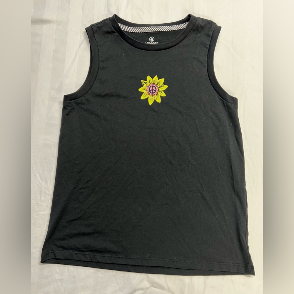Volcom girls M black tank